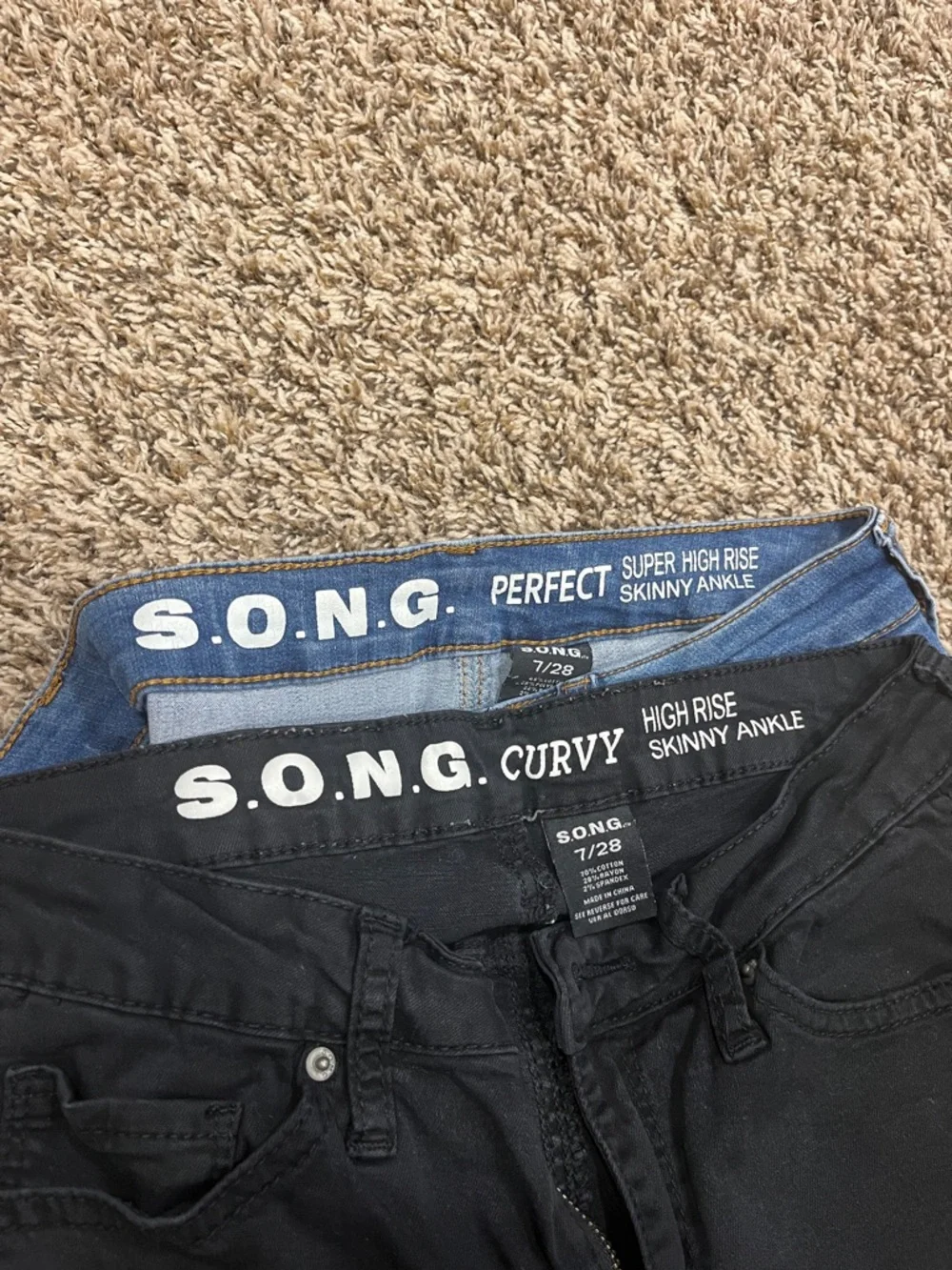 S.O.N.G Skinny Jeans - Picture 2 of 9
